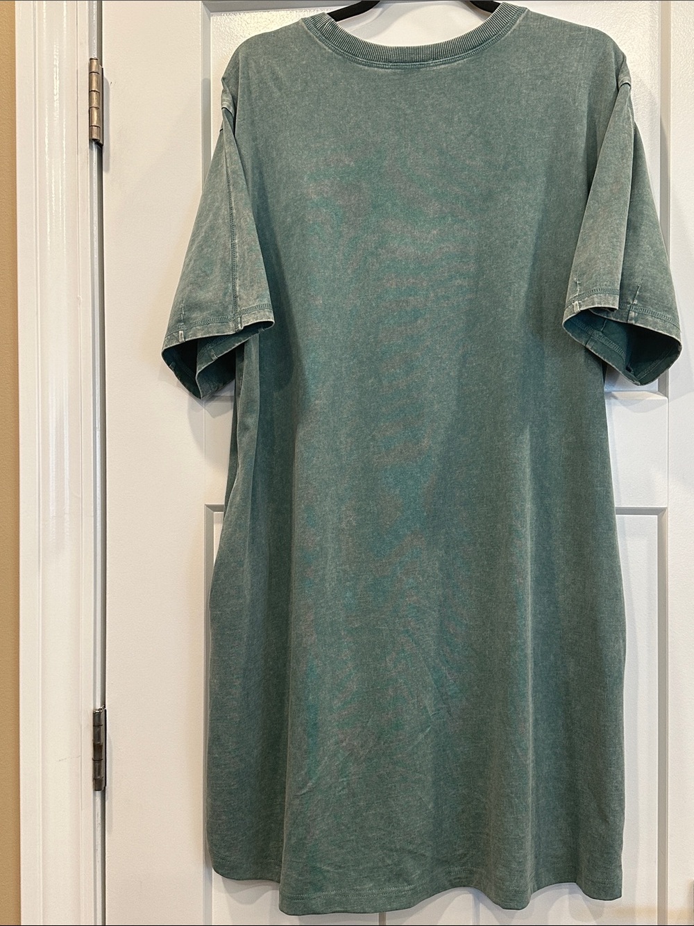 Easel T-Shirt Dress with Embellishments, Size Medium - Picture 4 of 5